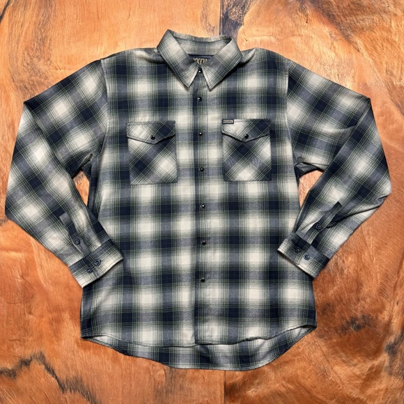 Dixxon The Platoon Plaid Button-Up Shirt - Picture 1 of 7